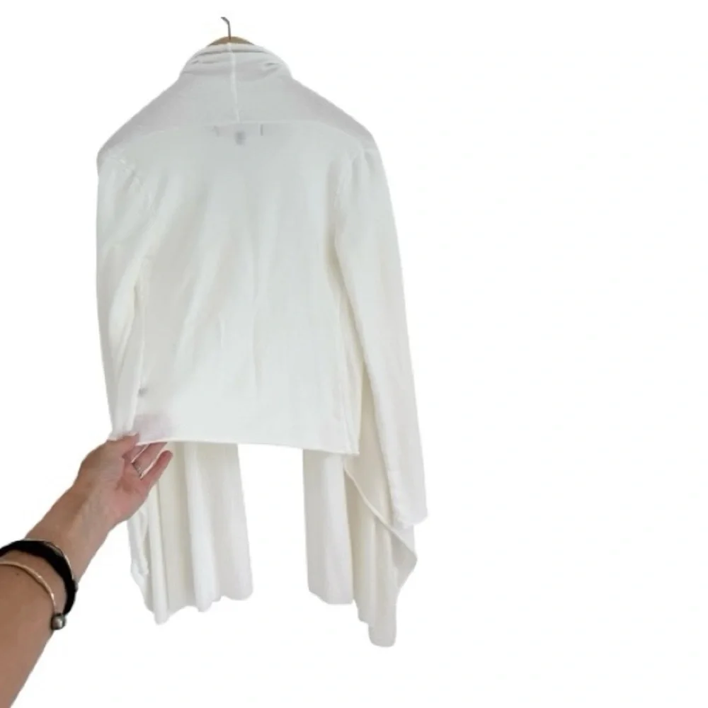 Groceries Apparel Lyocell Fleece Wrap Cardigan - Picture 4 of 6